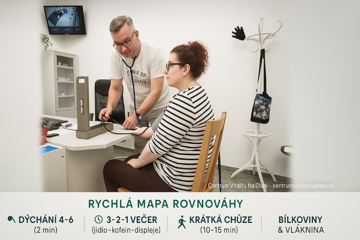 Kortizol, stres a rovnováha v těle